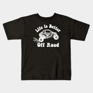 Four Wheeling Offroad Kids T-Shirt